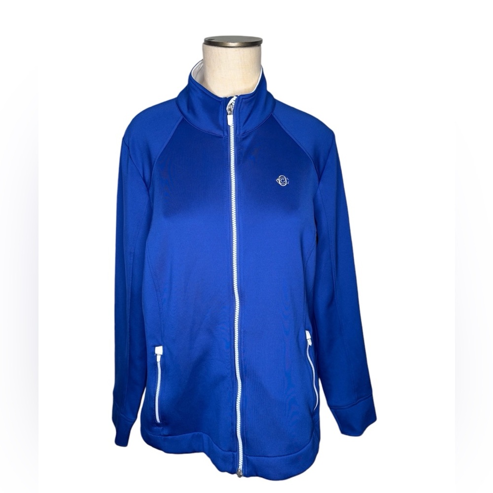 Zero Restriction Blue Athletic Jacket - image 1